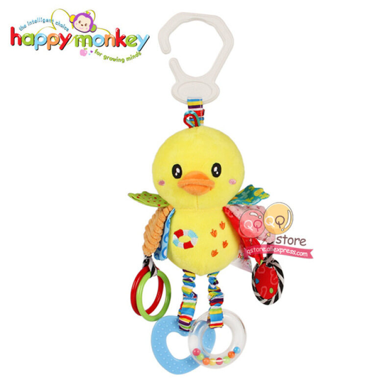 Đồ Chơi Lúc Lắc Nhồi Bông Cho Bé Xe Đẩy Em Treo Động Vật Giường Di Động Trẻ Sơ Sinh Bunny, Đồ Chơi Giáo Dục Cho Trẻ Em, Quà Tặng Hạnh Phúc Con Khỉ bán chạy