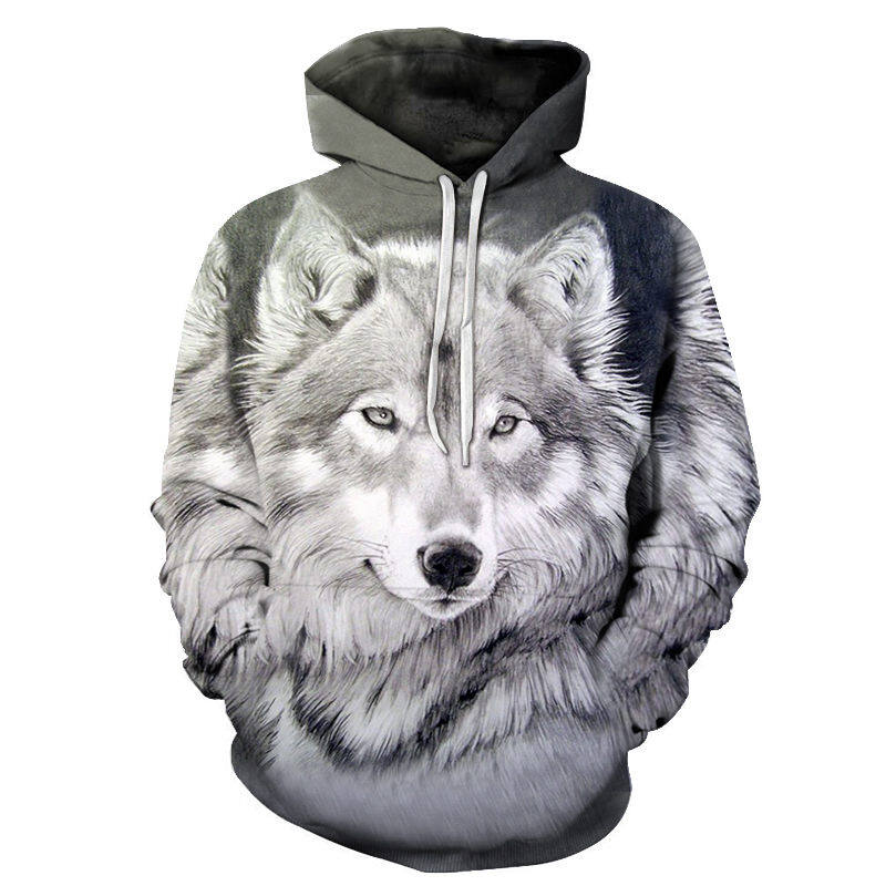 Heart Wolf Little Frog Head Hoodies for Kids Youth,Girls Boys Pullover Sweatshirts Hooded Hoody with Pocket