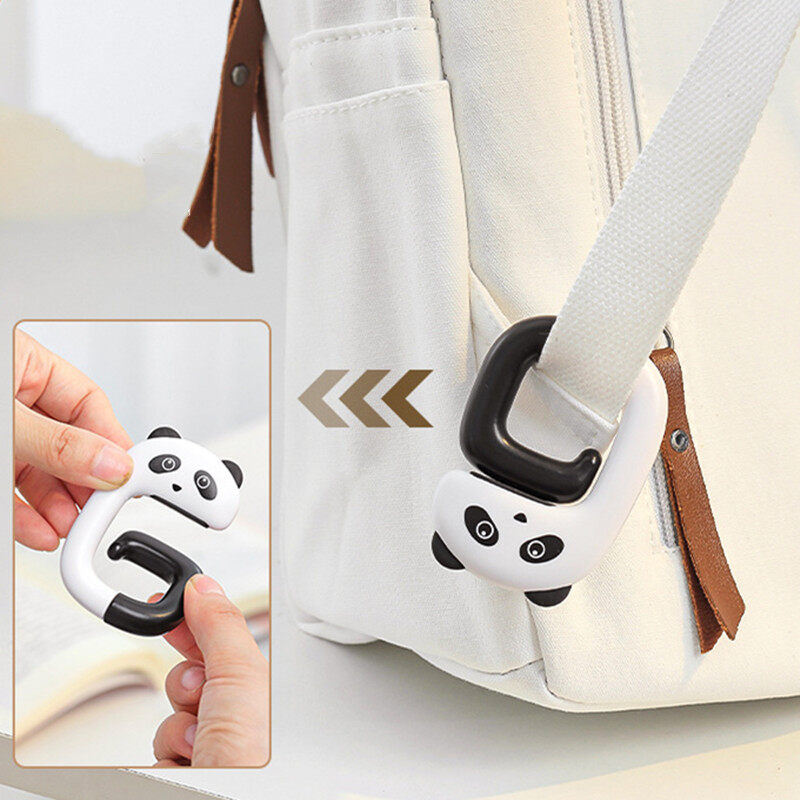 Foldable Hook Non-Stick Seamless Table Hook Backpack Hook For Outdoor Hook Cartoon