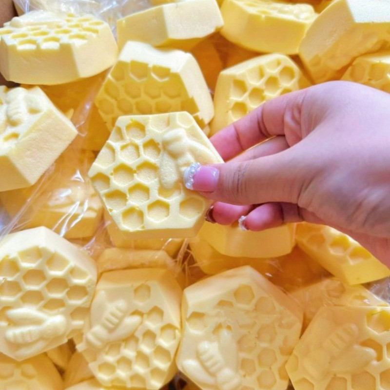 Bánh tổ ong Đàn hồi Chậm Pinch Lỗ Giảm nén Đồ chơi Squishy Tăng chậm