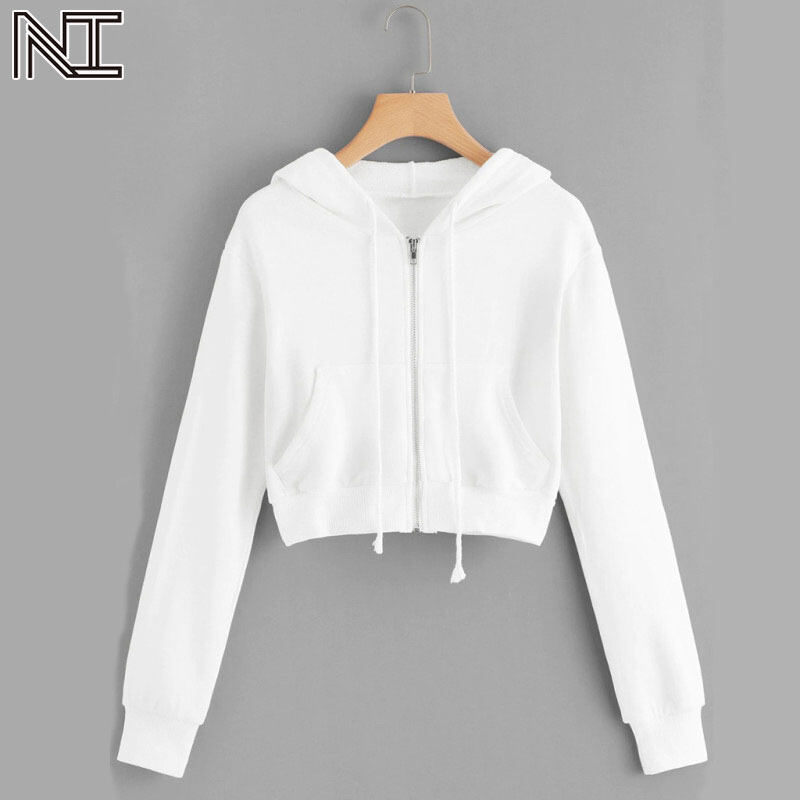 NI Cardigan Sweater for Women Loose Casual Short Hooded Long Sleeve Top