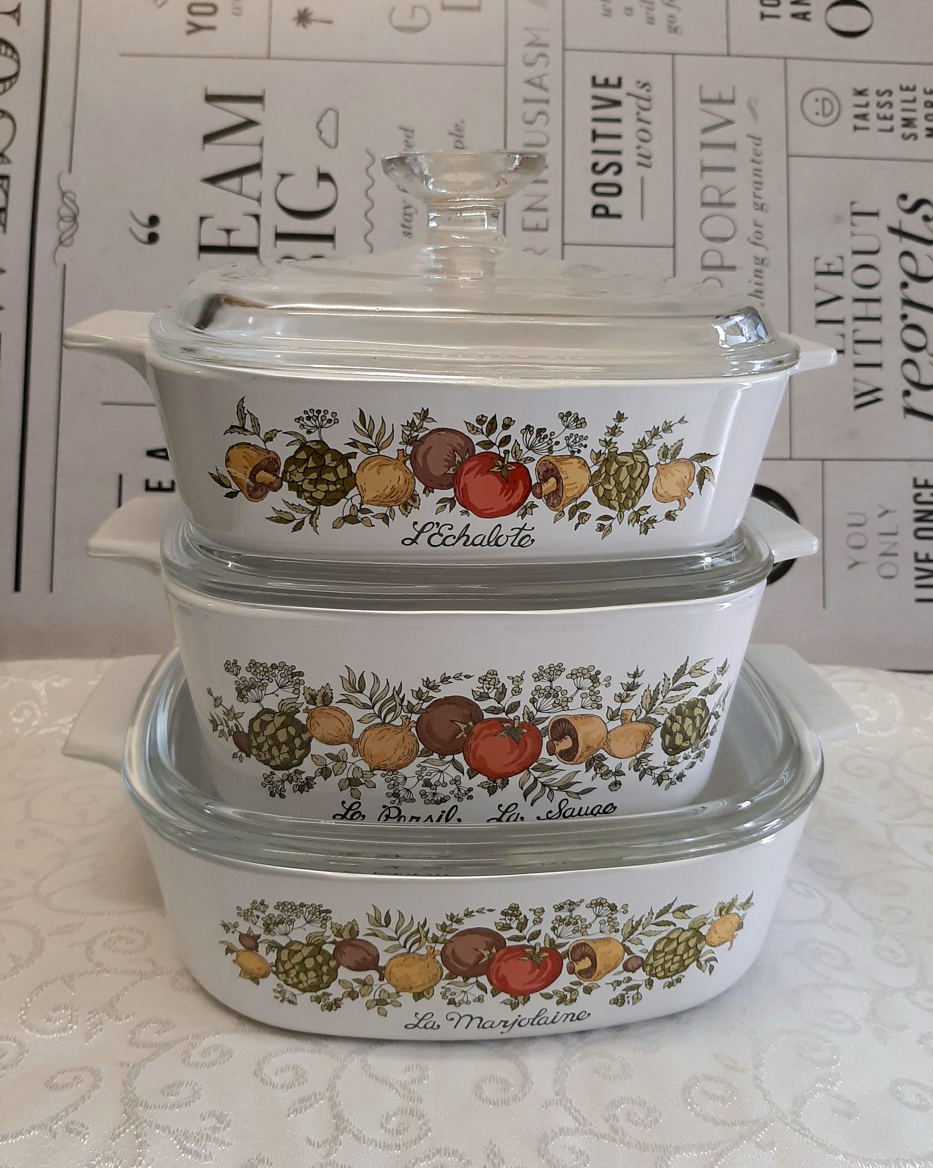 Corningware set , vintage newest