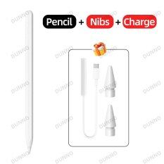 Bút Chì Không Dây Sạc Từ Cho 2018-2022 Ipad Pro 11 12.9 Air 4 5 Mini 6 Bút Cảm Ứng Từ Chối Lòng Bàn Tay