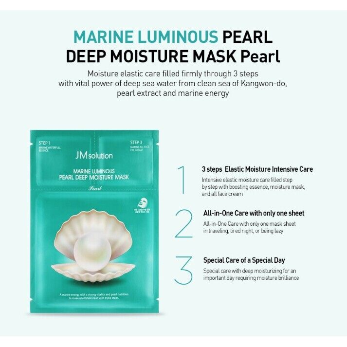 [100% Original] JM Solution Facial Hydrating Maskpack 10ea JMsolution Facial Masksheet