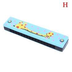 Lofow Chuyên Nghiệp 16 Lỗ Hai Hàng Kèn Harmonica Khóa C Miệng Kim Loại Đàn Organ dành cho Người Mới Bắt Đầu MỘT