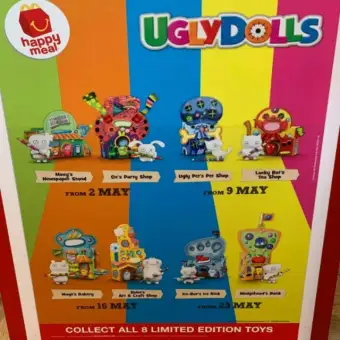 mcdonald's ugly dolls