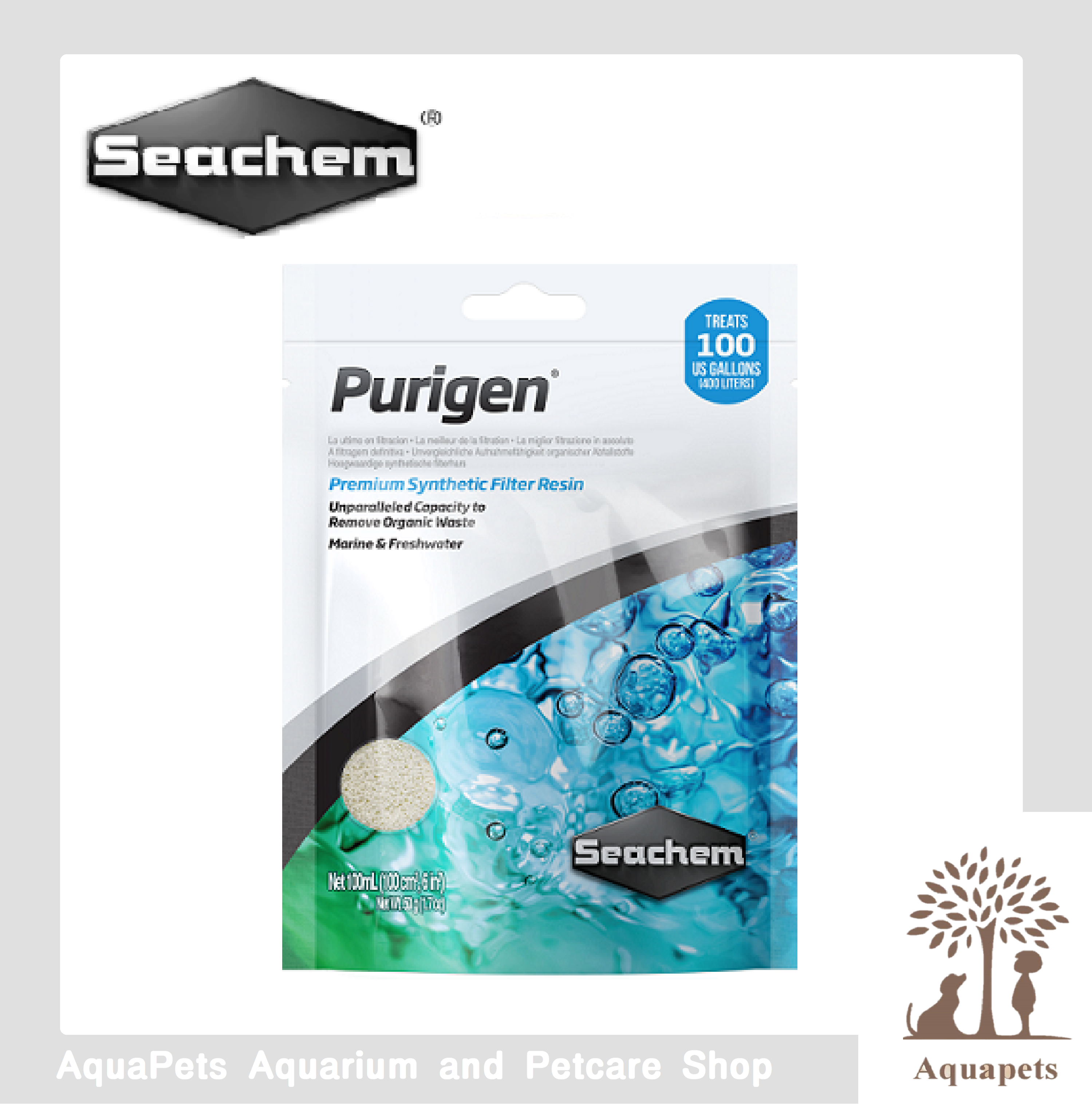 Seachem Purigen 100mL Bagged
