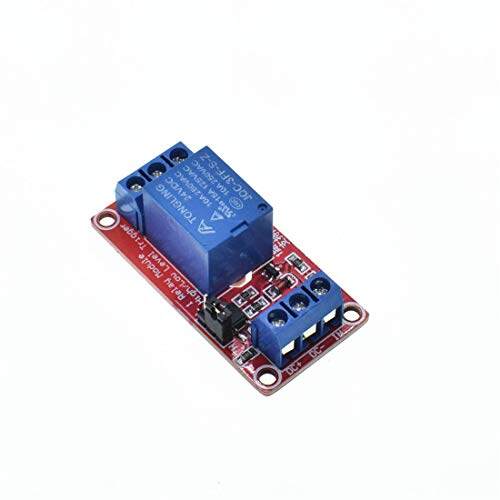 Mô-đun Rơle 1 Kênh 5V 12V 24V Điều Khiển Rơle Kích Hoạt Mức Cao Và Thấp Với Bộ Ghép Quang