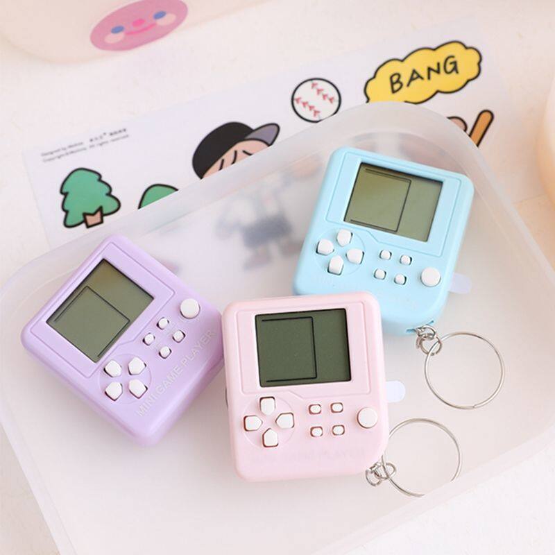 Máy Chơi Game Mini Cổ Điển Móc Khóa Bỏ Túi Máy Chơi Game Hoài Cổ Cổ Điển Cầm Tay Có Móc Khóa