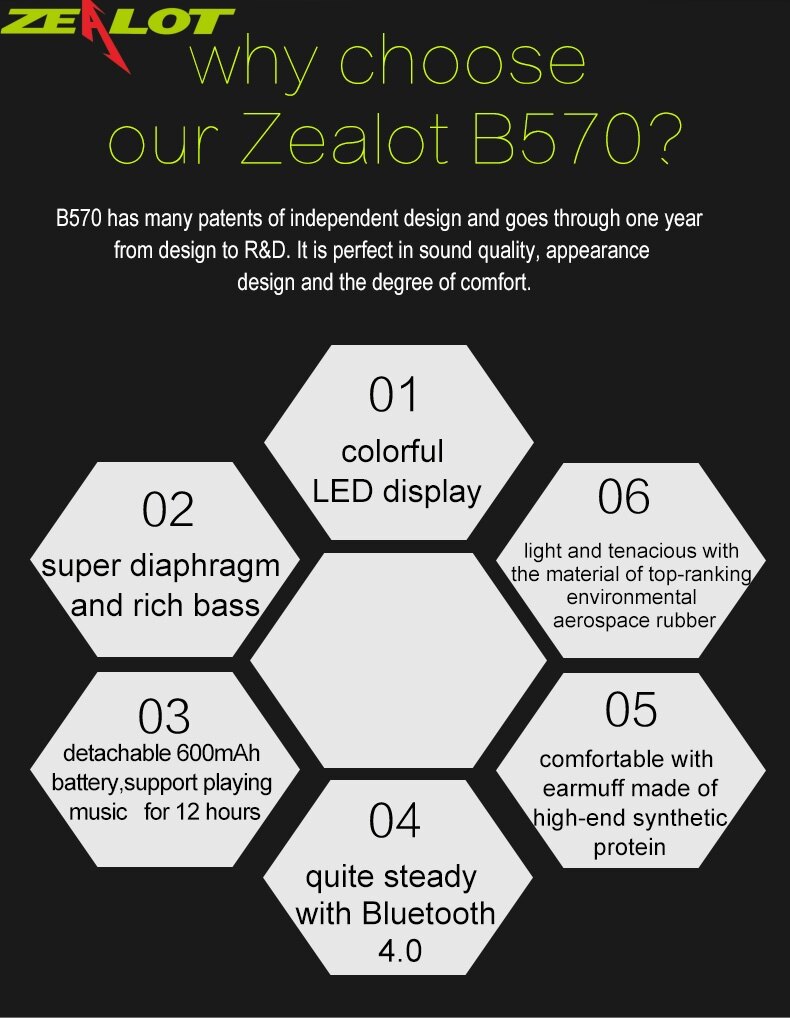 Tai nghe Zealot B570