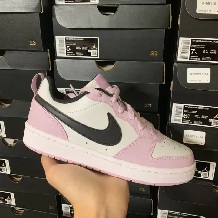 nike court borough low cherry