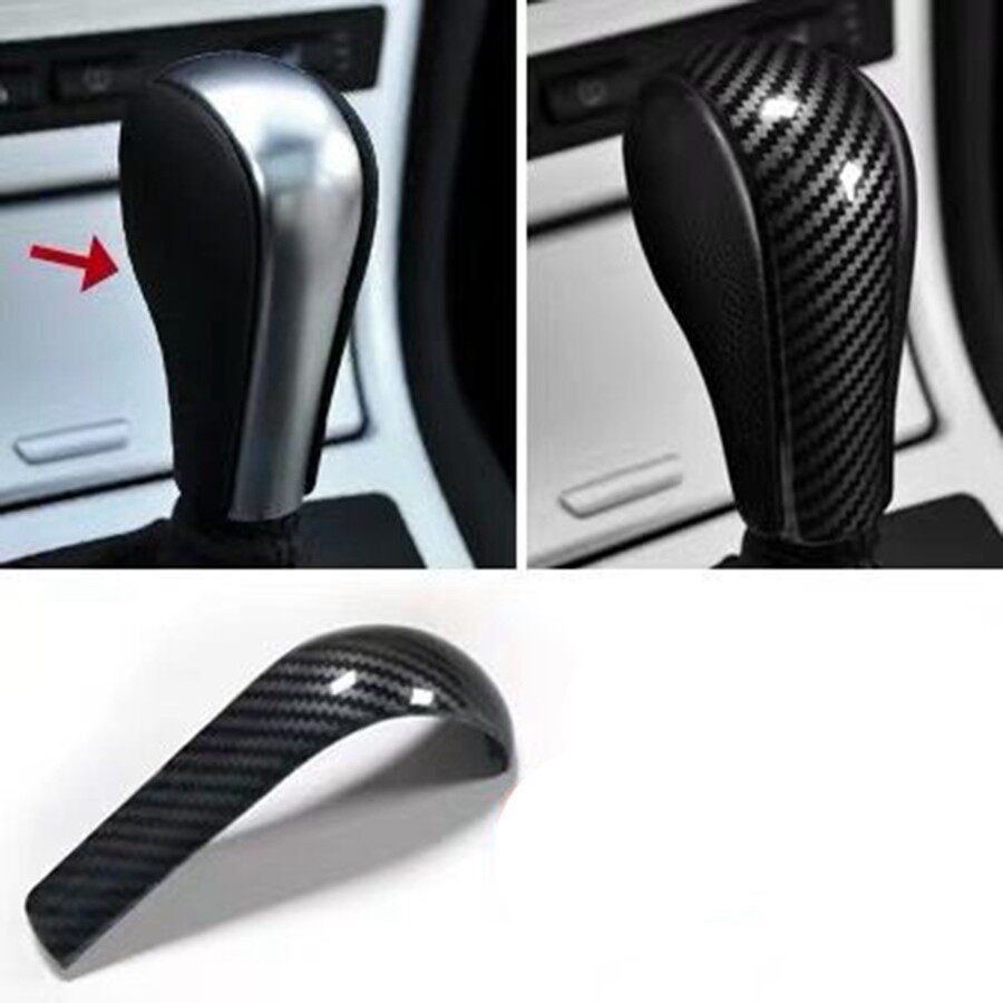 ZR Bọc Cần Số Sợi Carbon Cho BMW 5 Series E60 X3 E83 6 Series E63 X5 E53