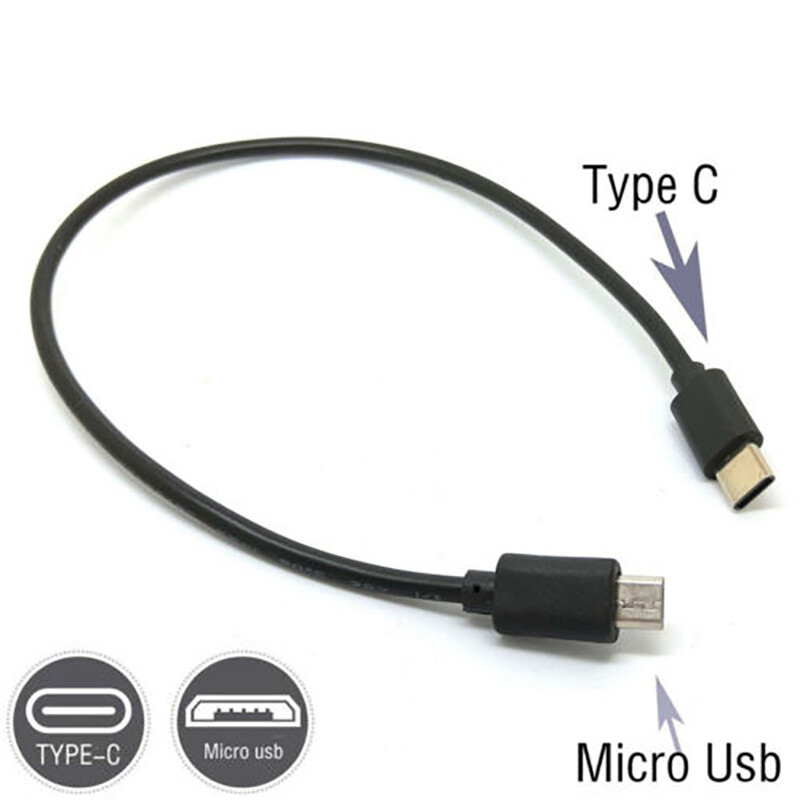 Type C (USB-C) to Micro USB Male Sync Charge OTG CHARGER Cable Cord Adapter