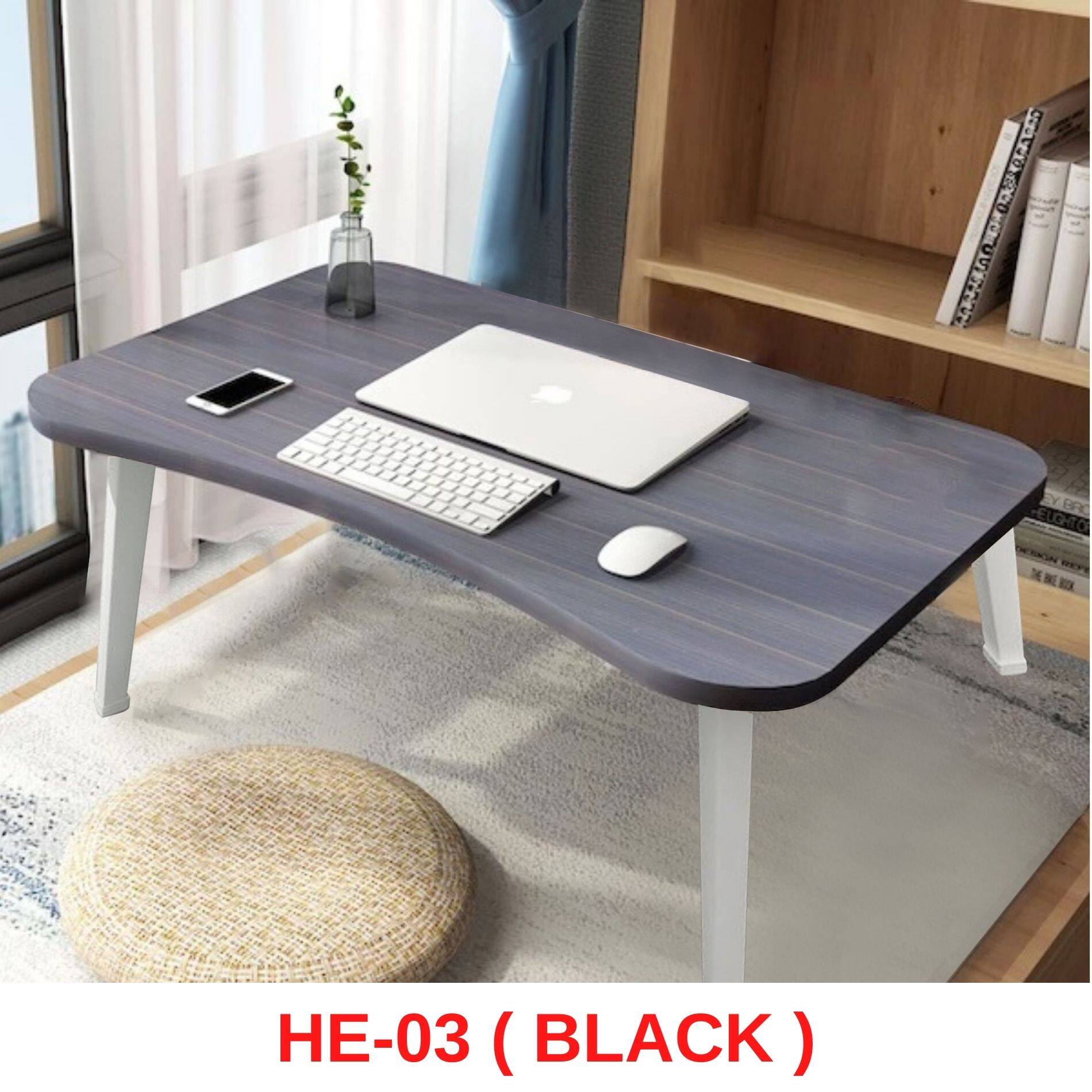 Laptop Table Hpyhome Foldable Anti-slip Bed Notebook Portable Computer ...