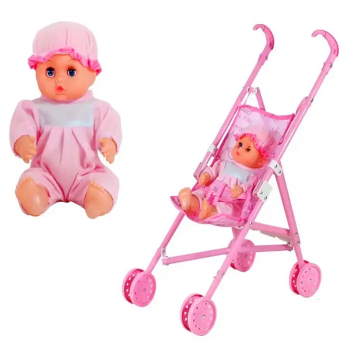 barbie with stroller