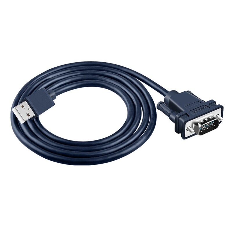 Usb to rs232 serial adapter usb 2.0 to male db9 serial cable for windows 10, 8, 7, vista, xp, 2000, linux and mac os