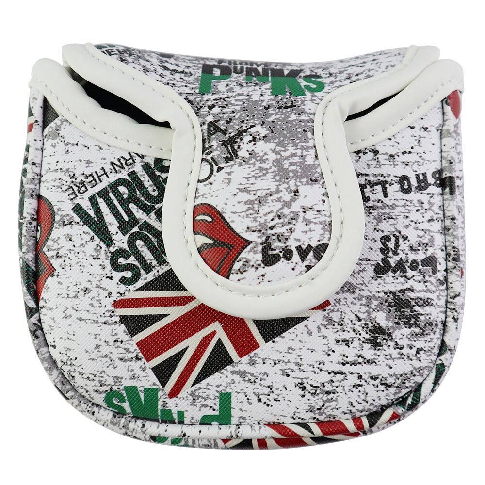 SPORTSNICE Golf Putter Durable Protective Cover Golf Training Equipment Protector Case PU Leather ic Closure Golf Mallet Putter Cover Golf Head Cover Putter Headcover Golf Putter Cover