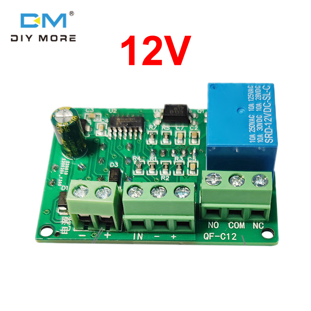 diymore 5V 12V 24V Rơle hẹn giờ lập trình Rơle tác dụng chậm mô-đun chu kỳ hẹn giờ với màn hình LED