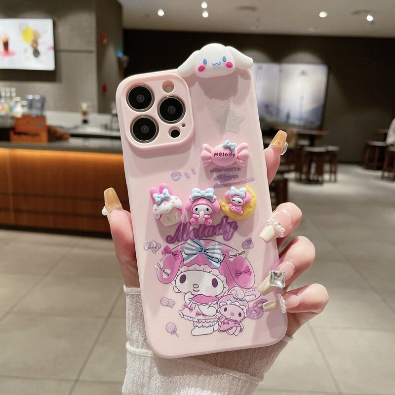 Samsung galaxy a05 a05s a25 a24 a54 a34 s24 s23 s22 s21 fe s10 note 10 20 plus ultra a15 a14 a04s a04 a23 a13 a73 a53 a33 a23 a03 a03s a52 a72 a52s a21s a11 a22 a31 a51 a71 melody cinnamoroll painted soft phone case