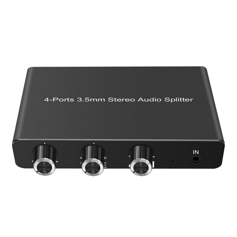 Alctron 4Channel Portable Stereo Headphone Amplifier Mini Earphone