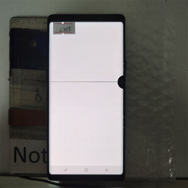 Bluesky glass broken working well for samsung galaxy note 9 n960a n960u n960f n960f/ds lcd screen replacement note9 display touch screen