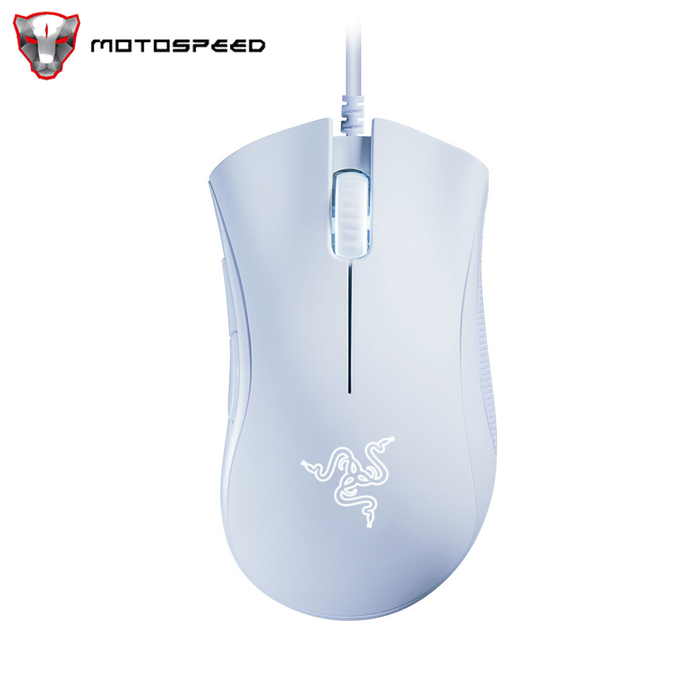 Razer DeathAdder Essential Wired Gaming Mouse 2021 Version Ergonomic Mice with 6400DPI Optical Sensor 5 Programmable Buttons