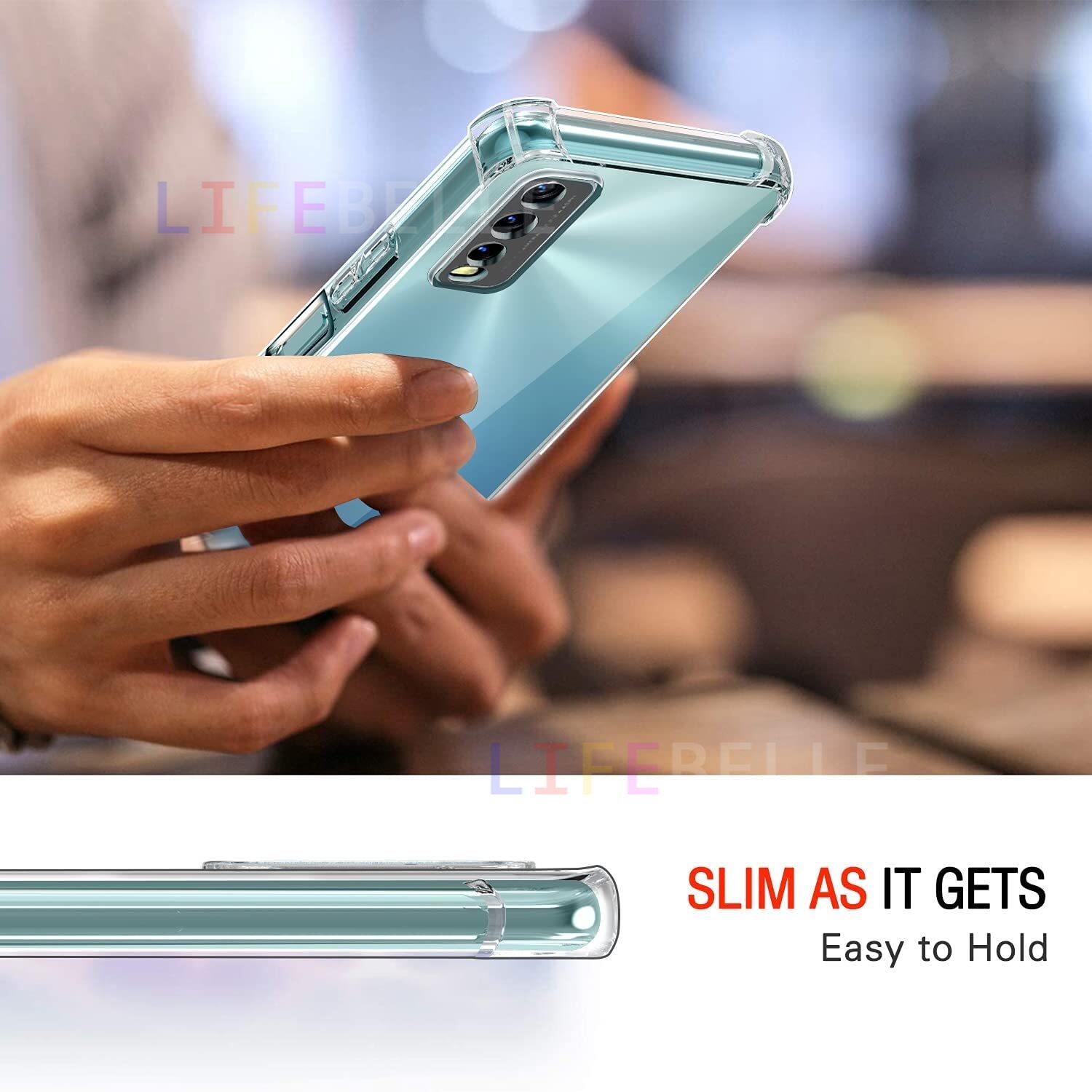 Ốp LIFEBELLE Cho Ốp Vivo Y20 Y20 2021 Y20s G Y20i 2021 Y12s, Có Khả Năng Chống Sốc Ốp Lưng TPU Mềm Ốp Điện Thoại Bảo Vệ Chống Sốc Trong Suốt Ốp Lưng