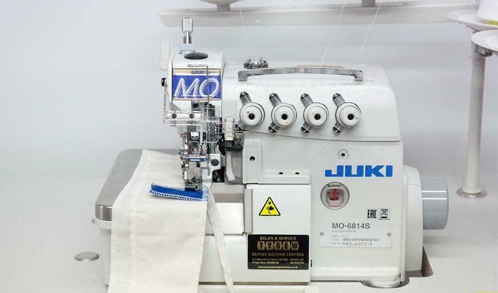 Mesin Jahit Tepi Juki MO6814s / Juki industrial overlock sewing machine