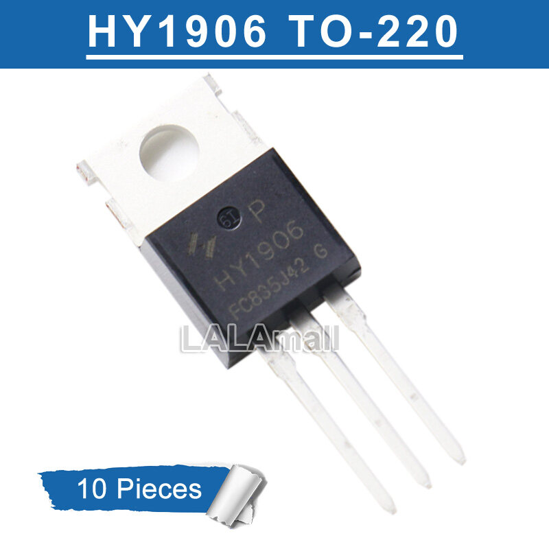 10pcs Original HY1906 TO-220 HY1906P TO220 120A/60V MOSFET Transistor ...
