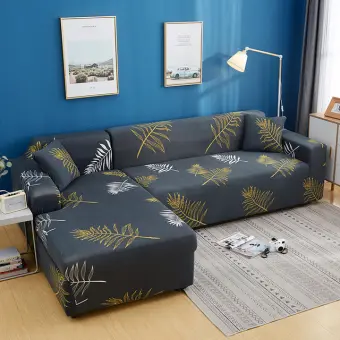 Stretch Sofa Cover Cotton Elastic Slipcovers Corner Cover Cotton Elastic Sofa Slipcovers