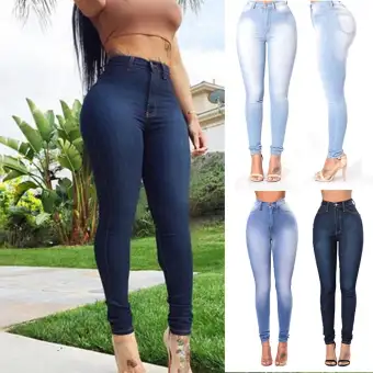 high waisted pencil trousers