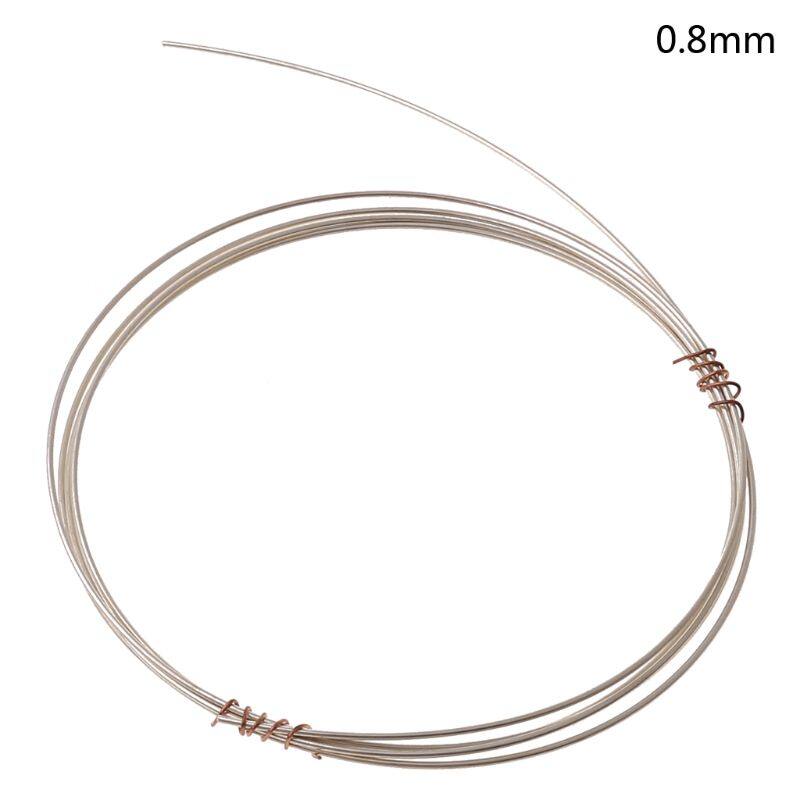 1 meter 925 sterling silver wire jewelry making 0.3/0.4/0.5/0.6/0.7/0.8 mm tarnish resistant silver coil wire