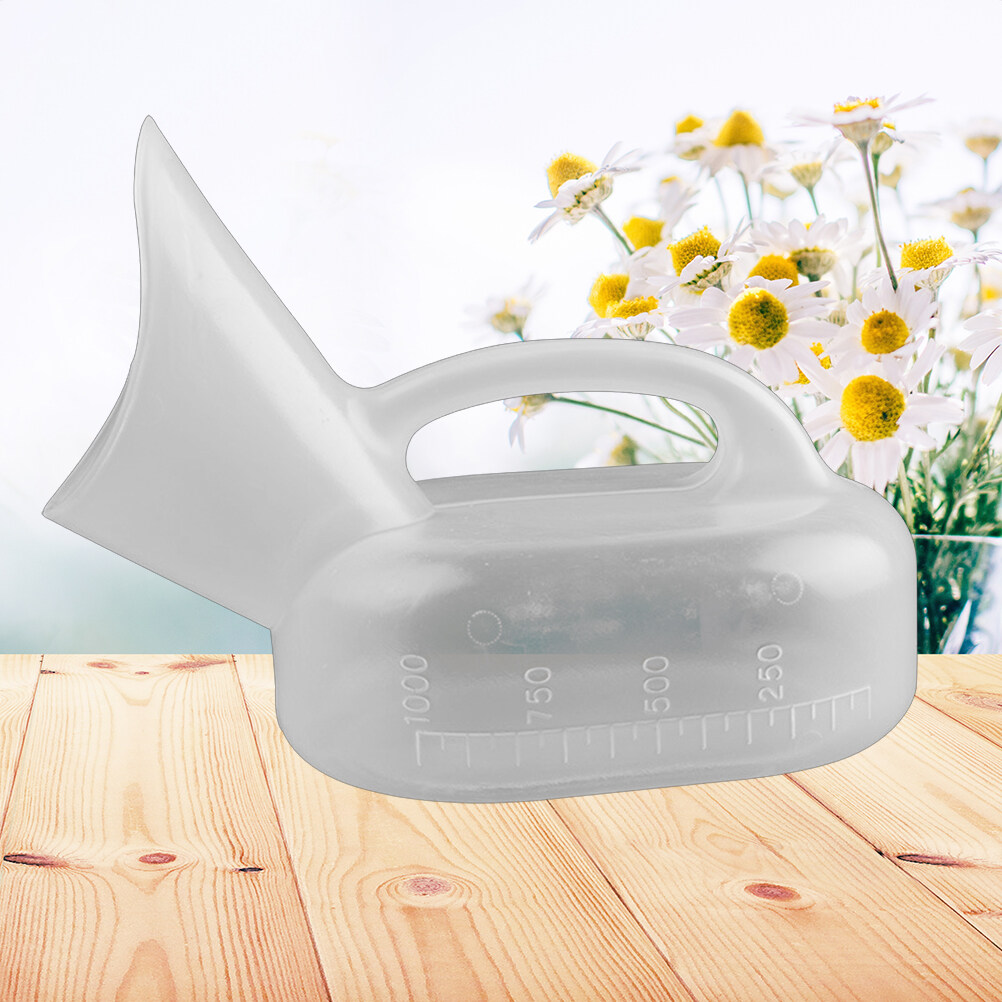 ROSENICE 1000ml Unisex Potty Portable Pee Bottle Urinal Women's Urine