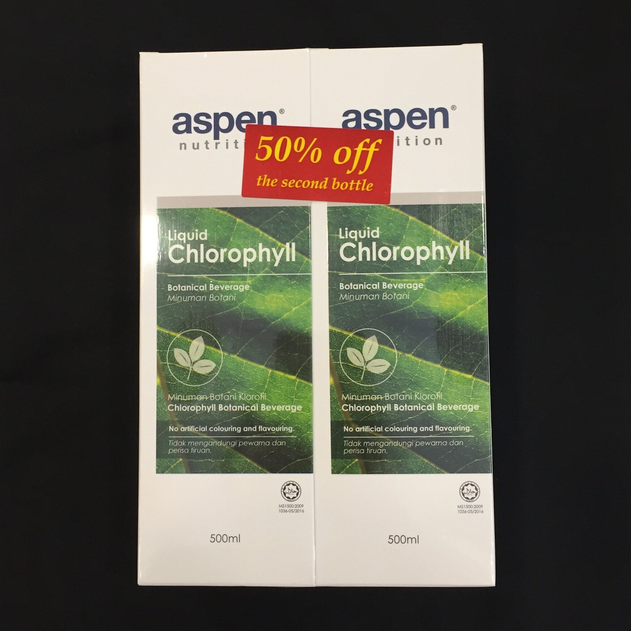 Aspen Nutrtion Liquid Chlorophyll 500ml X 2 Lazada