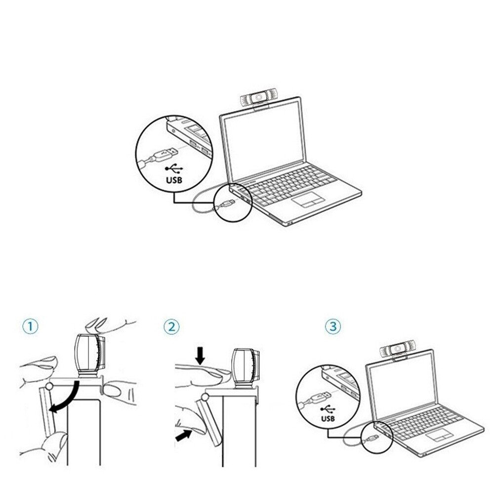 Webcam 1080P Cho Máy Tính Máy Vi Tính Web Camera Có Mic Camera Xoay Để Phát Sóng Trực Tiếp Cuộc Gọi Video Công Việc Hội Nghị