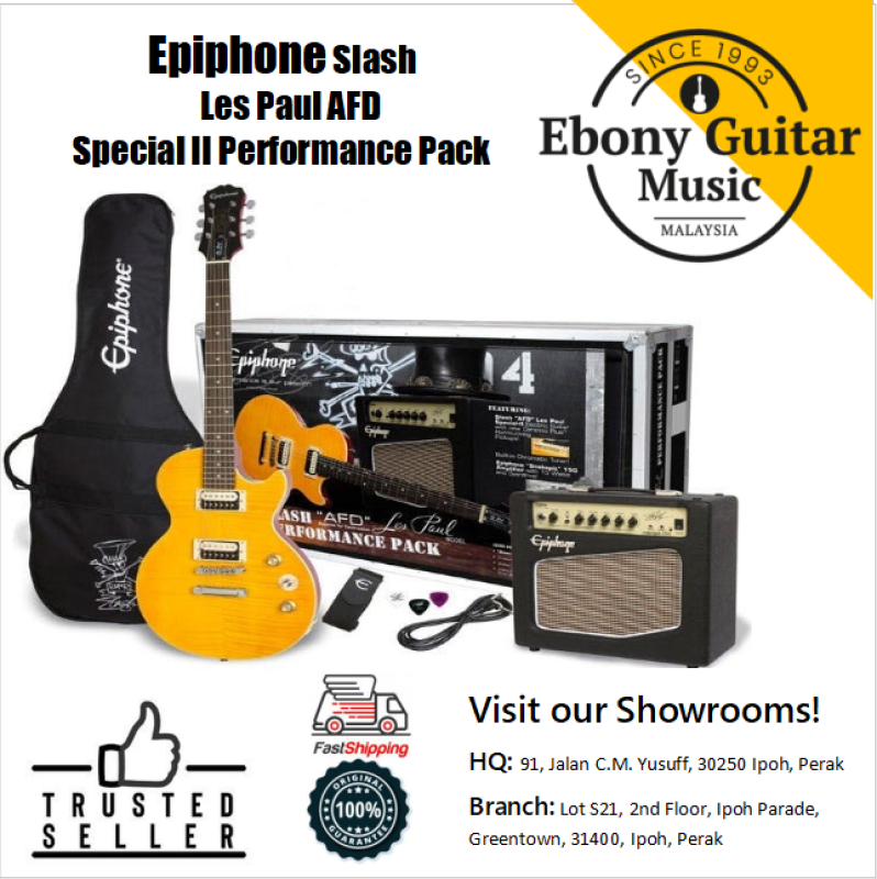 Epiphone Slash Les Paul AFD Special II Performance Pack Malaysia