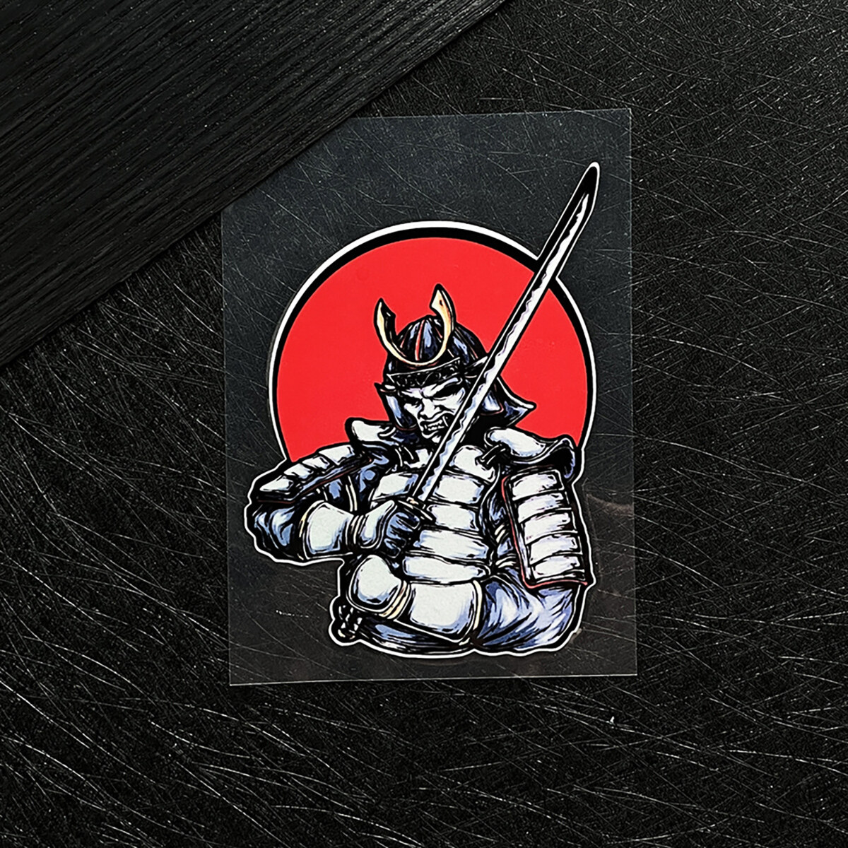 JDM Miếng Dán Xe Hơi Phản Quang Đề Can Chống Trầy Xước Samurai Nhật Bản