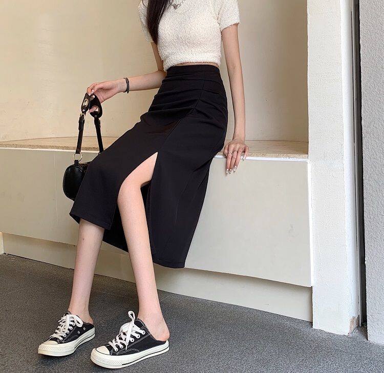 Summer Skirt Women's Slim A-line Skirt