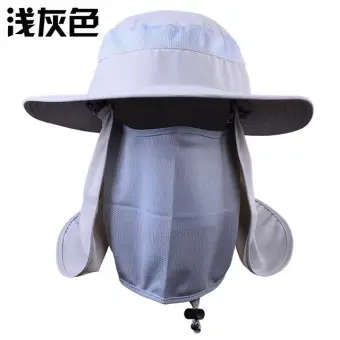 hiking hat with neck cover