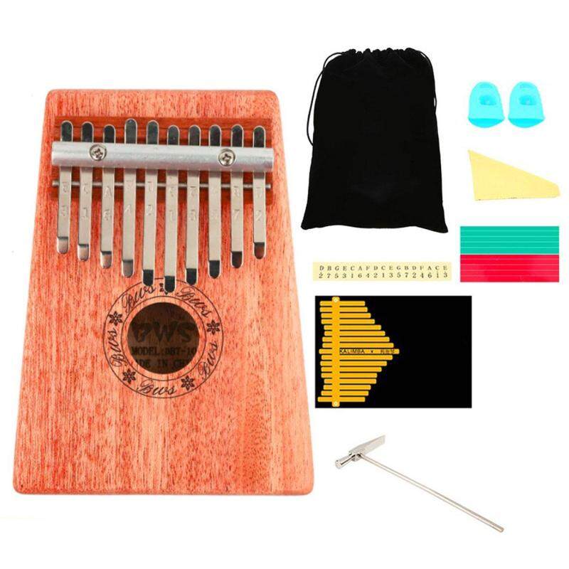 Ưu Đãi Lớn 17 Phím Kalimba Gỗ Gụ Ngón Tay Cái Đàn Piano Mới Bắt Đầu Bằng Gỗ Ngón Tay Piano Bàn Phím Mini