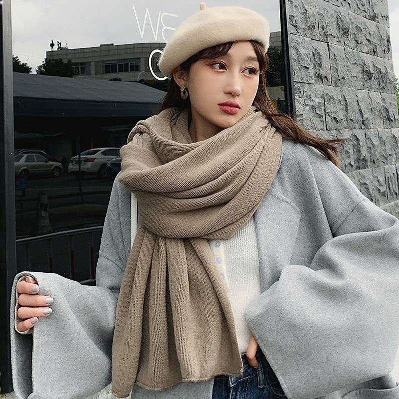 Khăn quàng cổ unisex Hàn Quốc kiểu dáng thời trang KL28