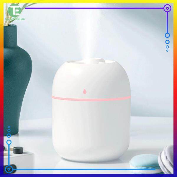 220ML Ultrasonic Air Humidifier LED Lamp USB Essential Oil Diffuser Car Purifier Mist Maker Singapore