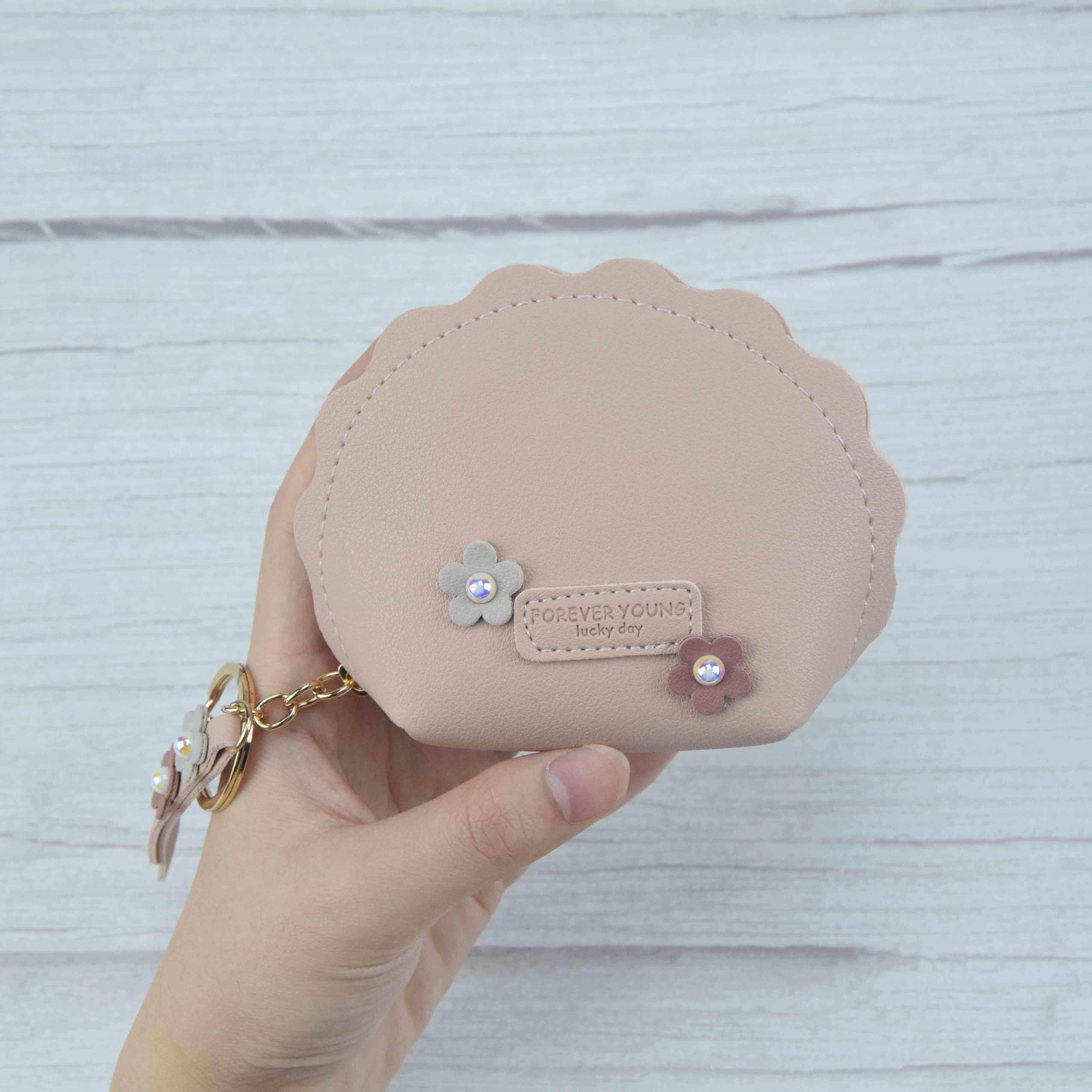 2019 Dompet Perempuan Paragraf Pendek Wanita Dompet Versi Korea Baru Segar Kecil Tas Dompet Mini Kecil Dompet Wanita