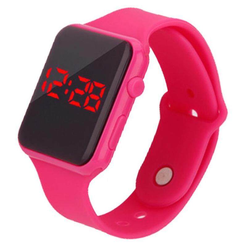 YB2220 Fashion Silicone Watch Children Kids Watches For Girls Boys Students Electronic LED Digital Wristwatch Child Wrist Clock Hours FWKI 13 Malaysia