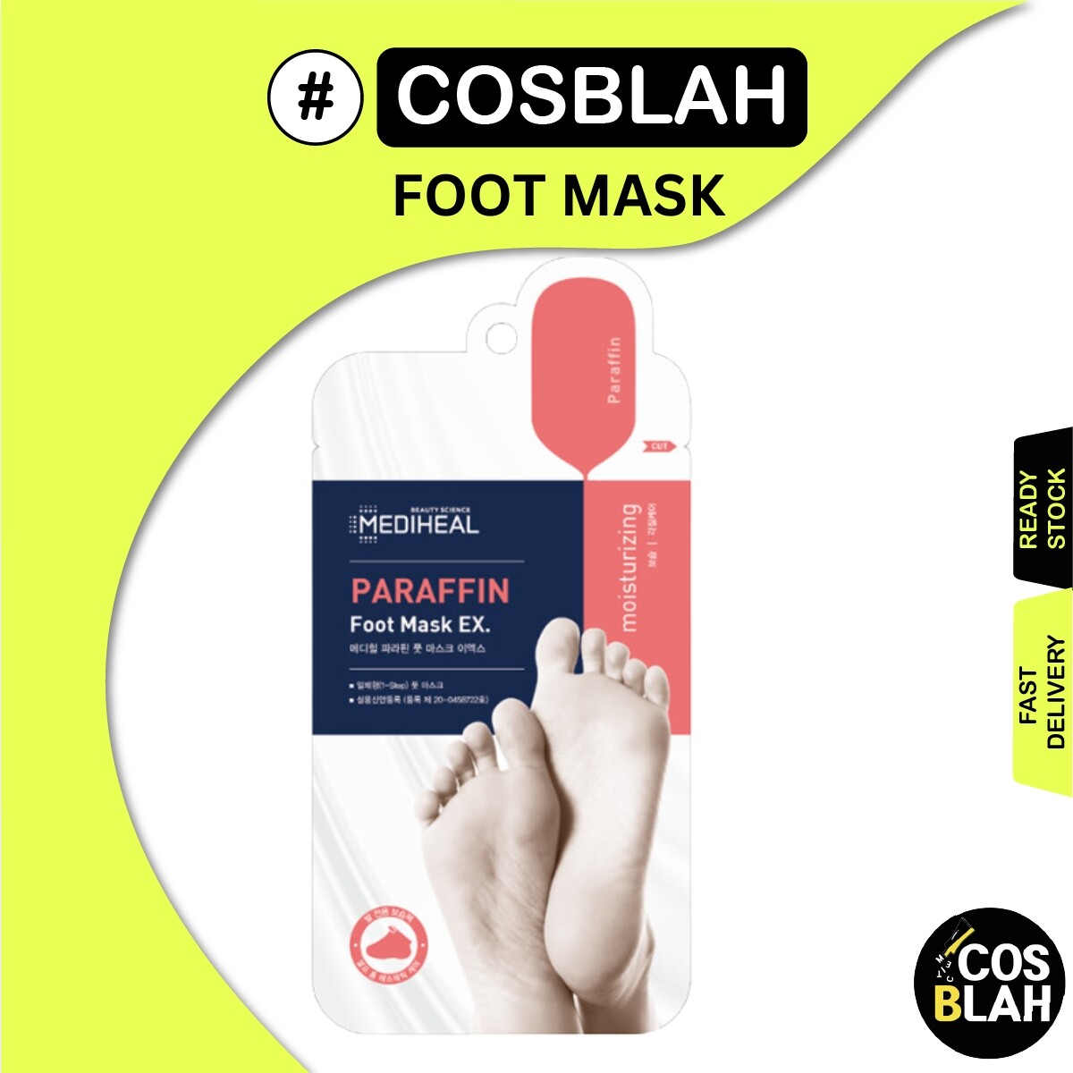 Paraffin Foot Mask 5 Pairs