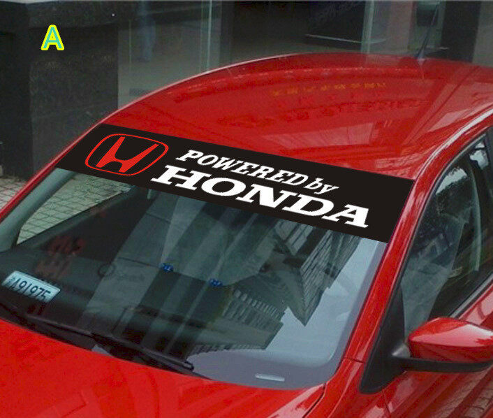 Honda Windshield Stickers Waterproof Front Rear Windscreen Windshield Window Decal for Toyota Camry RAV4 VIOS Prado Fortuner CITY FIT CR-V ACCORD Odyssey