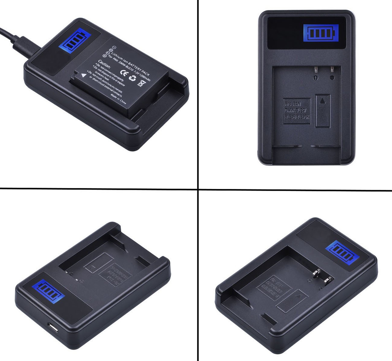 Batteria Vhbw Per JVC GZ-MG330, GZ-MG330AEX, GZ-MG330HEG – 1400mAh, 7.2V, Li-Ion, Con Infochip