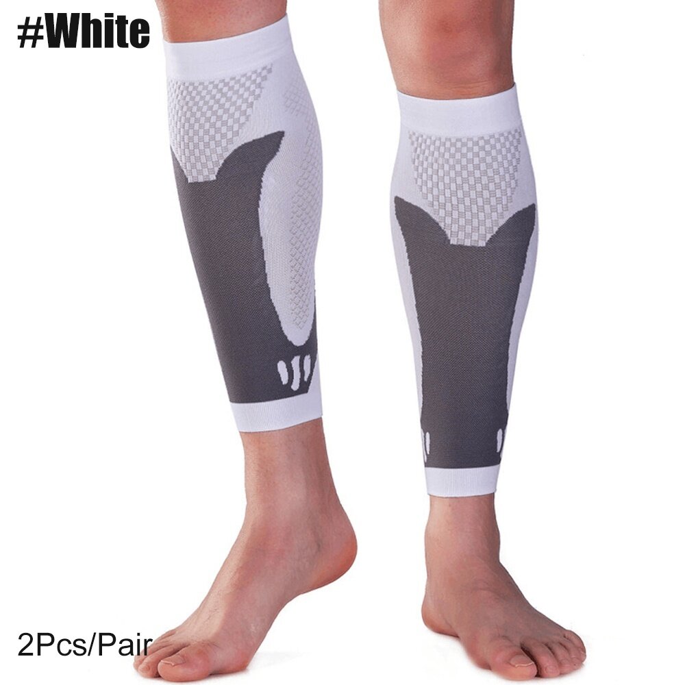 1Pair Calf Compression Sleeves For Men & Women -Leg Compression Sleeve-Footless  Compression Socks for Shin Splint &Varicose Vein