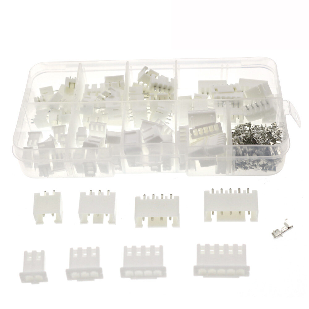 230pcs 2p3p4p5p terminal connector xh2.54 terminal set