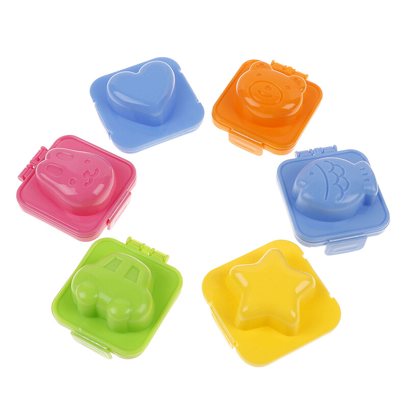 [Sirola] Cartoon Sushi Maker Boiled Egg Rice Roll Mold Kitchen DIY Chef Rice Ball